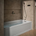 KOHLER Archer 72" x 36" alcove whirlpool bath, right drain