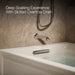 KOHLER K-1124-LA Archer 72" x 36" alcove whirlpool bath with alcove, left drain, biscuit - view 4