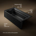 KOHLER Archer 72" x 36" alcove whirlpool bath with alcove, left drain