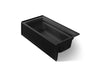 KOHLER Archer 72" x 36" alcove whirlpool bath, right drain
