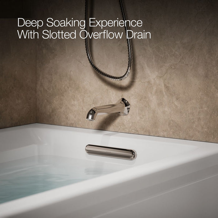 KOHLER Archer 72" x 36" alcove whirlpool bath, right drain