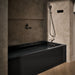 KOHLER K-1124-XGHRA Archer 72" x 36" alcove Heated BubbleMassage air bath and whirlpool, right drain, black black - view 3