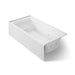 KOHLER K-1124-XGHRA Archer 72" x 36" alcove Heated BubbleMassage air bath and whirlpool, right drain, white - view 5