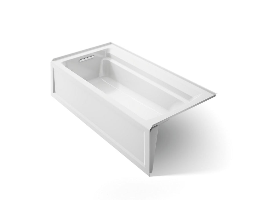 KOHLER Archer 72" x 36" alcove bath, left drain