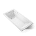 KOHLER Archer 72" x 36" drop-in bath with Bask heated surface