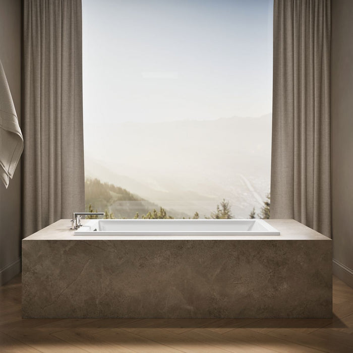 KOHLER Underscore 60" x 32" drop-in bath