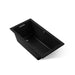 KOHLER Underscore 60" x 32" drop-in bath with Bask heated surface