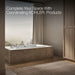 KOHLER Underscore 60" x 32" drop-in bath with Bask heated surface