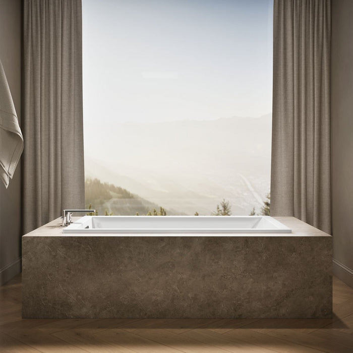 KOHLER Underscore 66" x 36" drop-in bath
