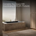 KOHLER K-1136-W1 Underscore 66" x 36" drop-in bath with Bask heated surface, black black - view 2