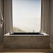 KOHLER K-1136-W1 Underscore 66" x 36" drop-in bath with Bask heated surface, black black - view 3
