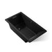 KOHLER K-1136-W1 Underscore 66" x 36" drop-in bath with Bask heated surface, black black - view 5