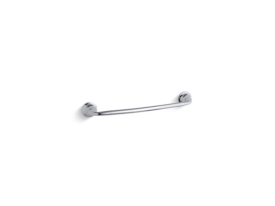 KOHLER K-11370 Forté 18" towel bar, polished chrome