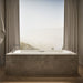 KOHLER K-1137-W1 Underscore 72" x 42" drop-in bath with Bask heated surface, biscuit - view 3