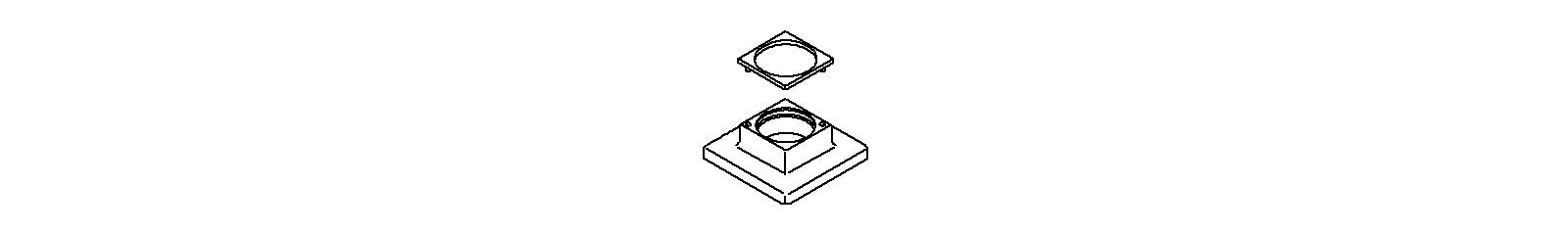 KOHLER K-1139091-CP Escutcheon & Guide Kit