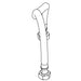 KOHLER K-1140049 G1/2 Inlet Pipe