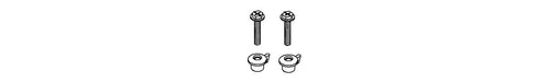 KOHLER K-1141144 Toilet Seat Hardware Kit