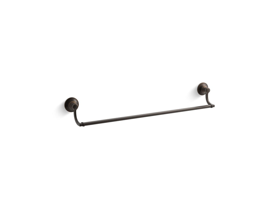 KOHLER K-11411 Bancroft 24" towel bar, oil rubbed bronze