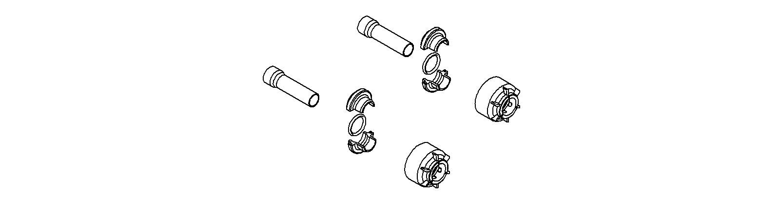 KOHLER K-1145552 Spr Adapters Kit