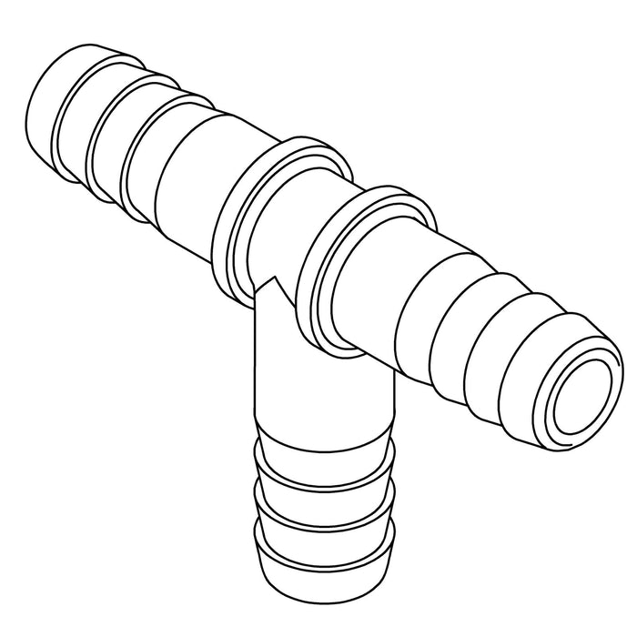KOHLER K-1145781 25R Fitting Union Tee, 3/8"