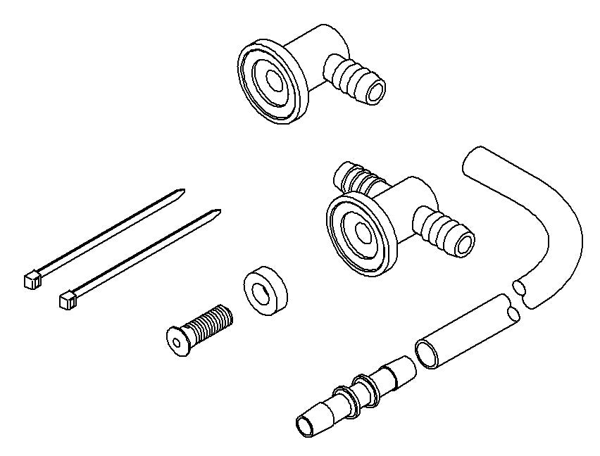 KOHLER K-1146802-BN Kit, Brass Airjet Service Assy