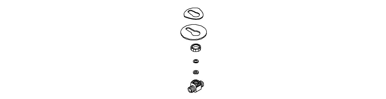 KOHLER K-1150830 Hardware Kit