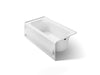 KOHLER Bancroft 60" x 32" alcove bath right drain