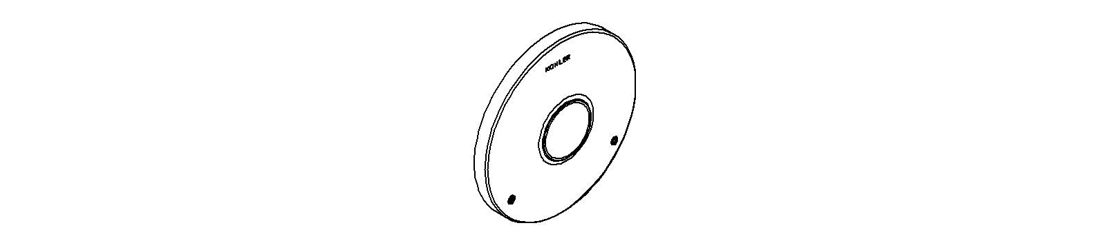 KOHLER K-1151021-CP Escutcheon