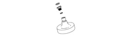 KOHLER K-1153444-BN Showerhead/Arm Adapter Kit