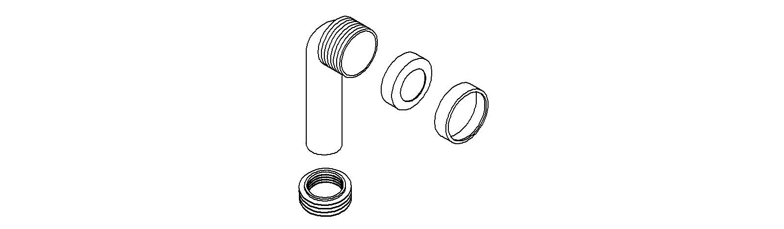 KOHLER K-1155521 Waste Pipe Assy