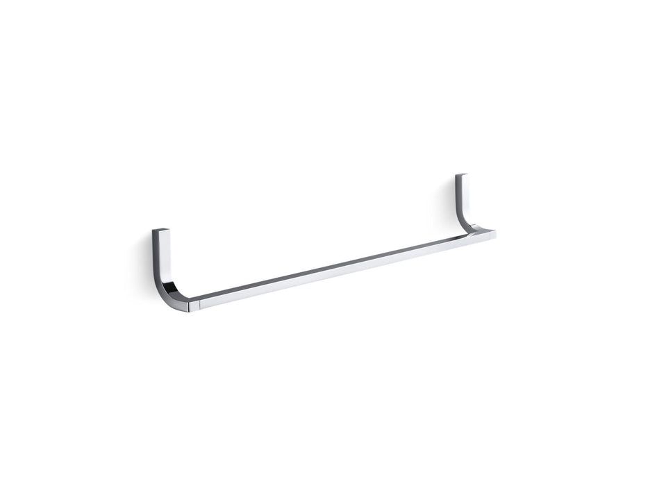 KOHLER K-11581 Loure 24" towel bar, polished chrome