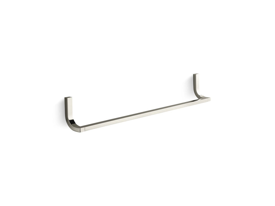 KOHLER K-11581 Loure 24" towel bar, vibrant polished nickel