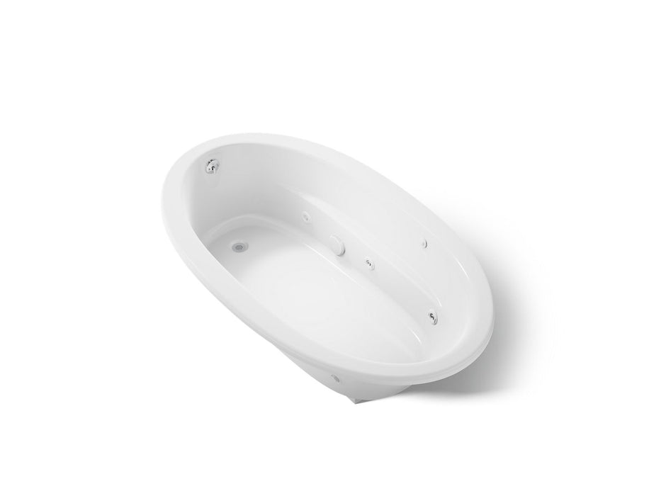 KOHLER K-1162-H Sunward 60" x 42" drop-in whirlpool bath