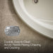 KOHLER K-1162-W1 Sunward 60" x 42" drop-in whirlpool bath with Bask heated surface, biscuit - view 4