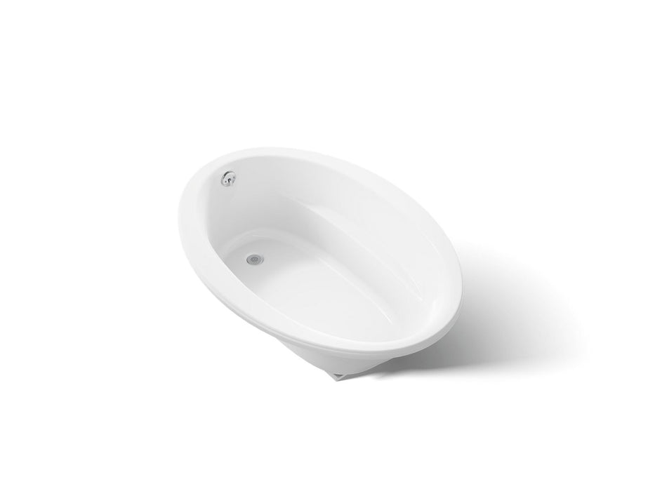 KOHLER K-1163-S1 Sunward 60" x 42" drop-in bath, white