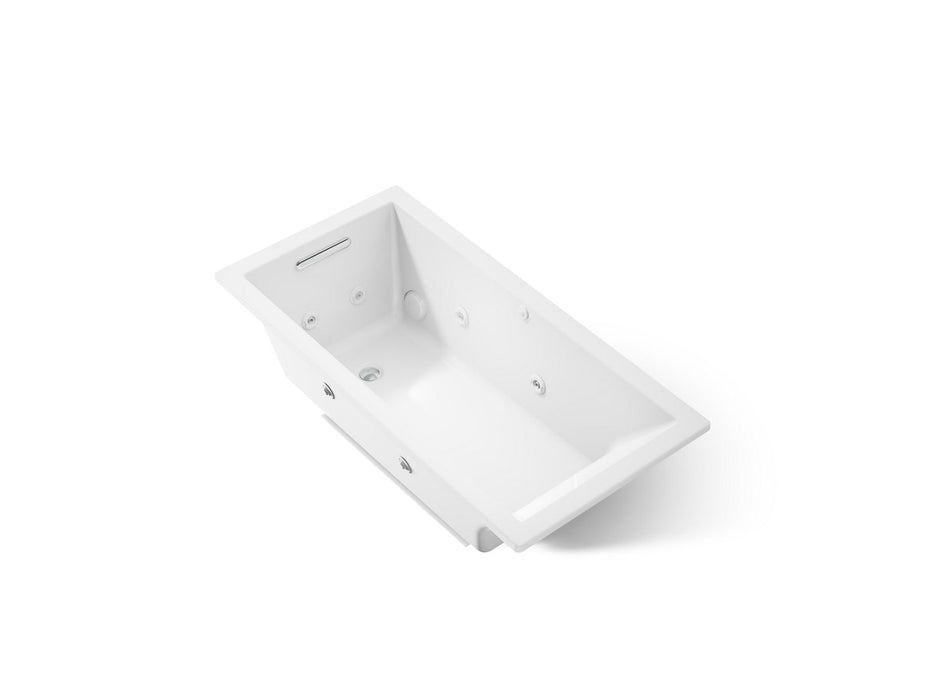 KOHLER K-1167-JH Underscore 60" x 30" drop-in heated whirlpool bath