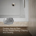KOHLER K-1167-GHRF Underscore 60" x 30" alcove Heated BubbleMassage air bath, right drain, ice grey - view 5