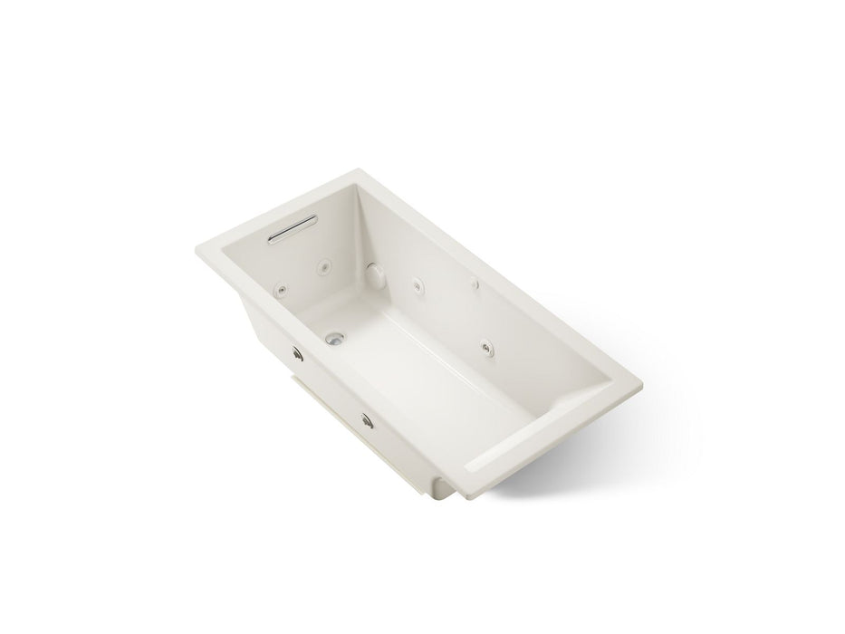 KOHLER Underscore 60" x 30" drop-in heated whirlpool bath