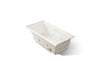 KOHLER K-1167-XHGHR Underscore 60" x 30" alcove Heated BubbleMassage air bath with whirlpool, right drain, biscuit