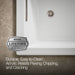 KOHLER Underscore 60" x 32" drop-in Heated BubbleMassage air bath with Bask heated surface