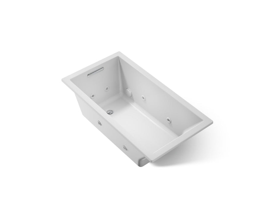 KOHLER Underscore 60" x 32" drop-in heated whirlpool bath