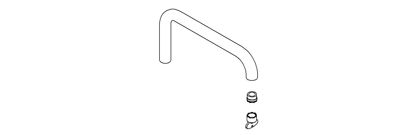 KOHLER K-1169951 Spout Kit