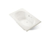 KOHLER K-1170-GH Memoirs 66" x 42" drop-in Heated BubbleMassage air bath, biscuit