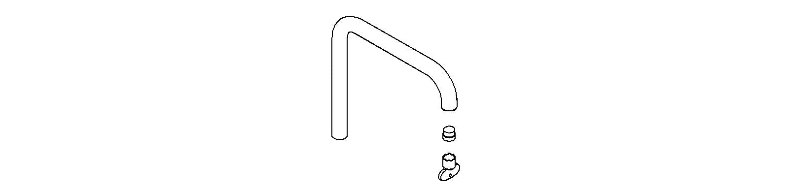 KOHLER K-1171799 Primary Spout Kit