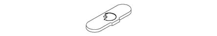 KOHLER K-1172130 Escutcheon, Lav