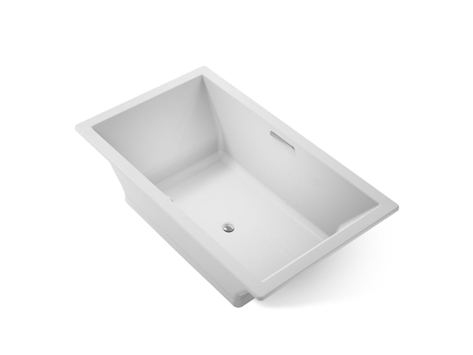 KOHLER Underscore 72" x 42" drop-in Heated BubbleMassage air bath