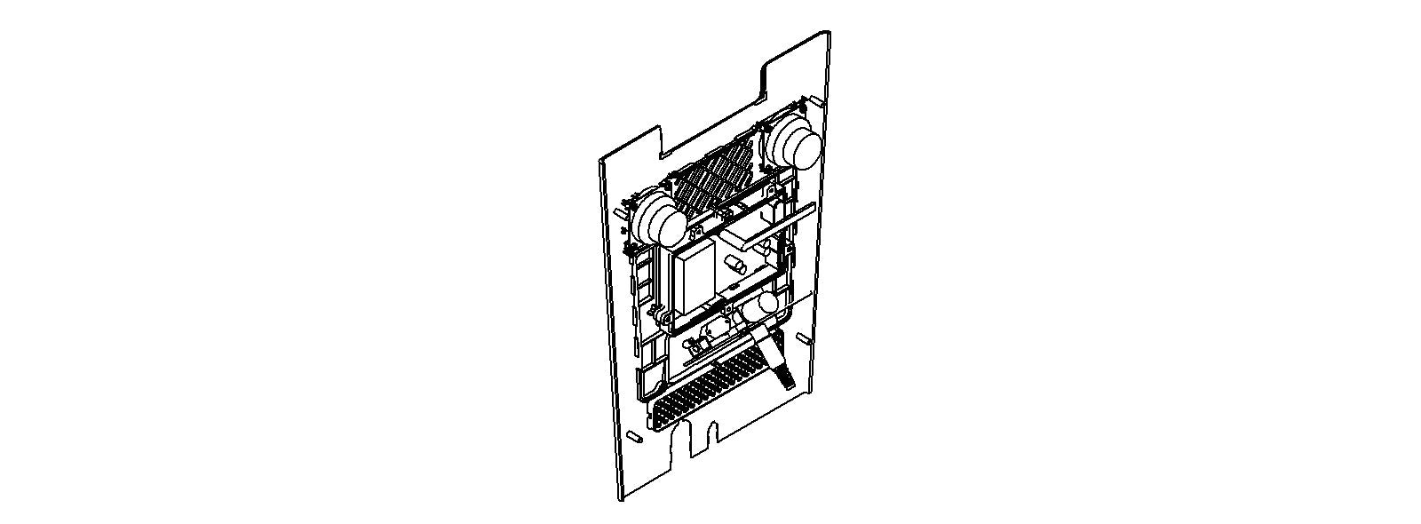 KOHLER K-1183993 Service Kit, Back Panel Assembly-Sp