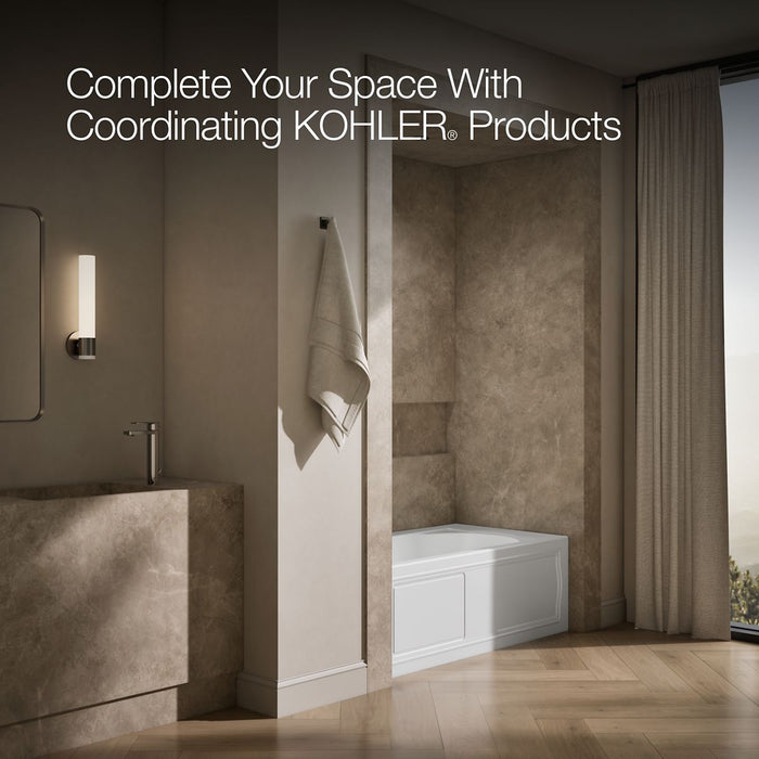 KOHLER Devonshire 60" x 32" alcove bath, left drain