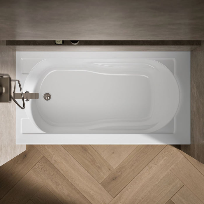 KOHLER Devonshire 60" x 32" alcove bath, left drain