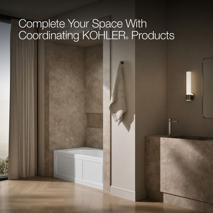 KOHLER Devonshire 60" x 32" alcove bath, right drain